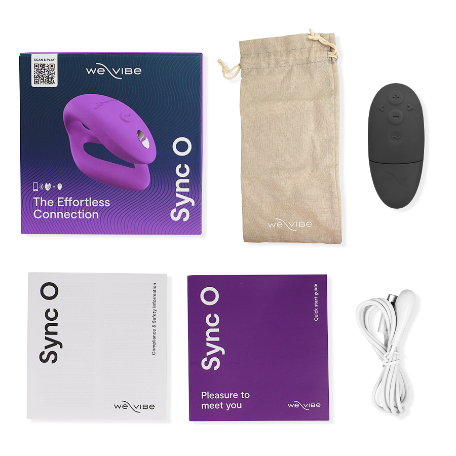 WE-VIBE - SYNC O TÉLÉCOMMANDE VIBRATEUR FLEXIBLE VIOLET