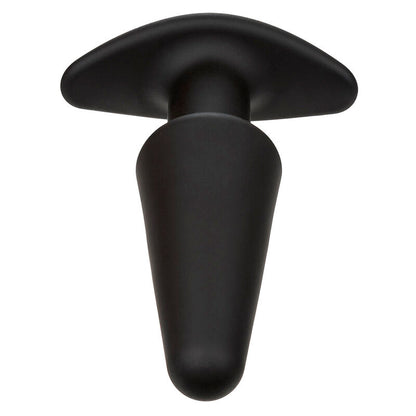CALEXOTICS - ROCK BOTTOM TAPERED ANAL PLUG 10 VIBRATIONS SILICONE NOIR