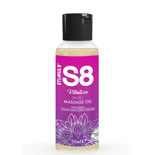STIMUL8 - S8 HUILE DE MASSAGE COFFRET 3 X 50 ML
