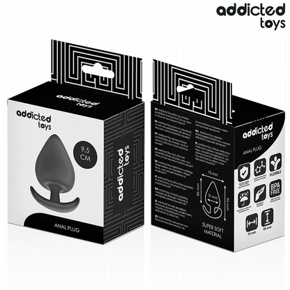 ADDICTED TOYS - PLUG ANAL TAILLE XL 9.5 CM