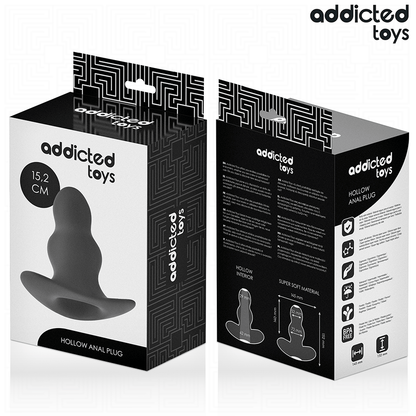 ADDICTED TOYS - PLUG ANAL CREUX TAILLE XXL 15,2 CM