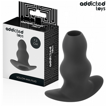 ADDICTED TOYS - PLUG ANAL CREUX TAILLE S 7,3 CM