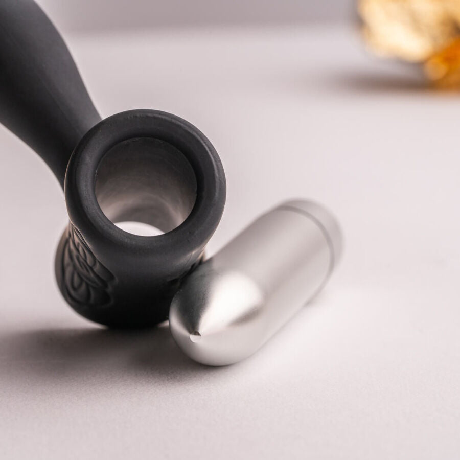 ROCKS-OFF - PETITE SENSATIONS TEAZER ANAL PLUG VIBRATEUR NOIR