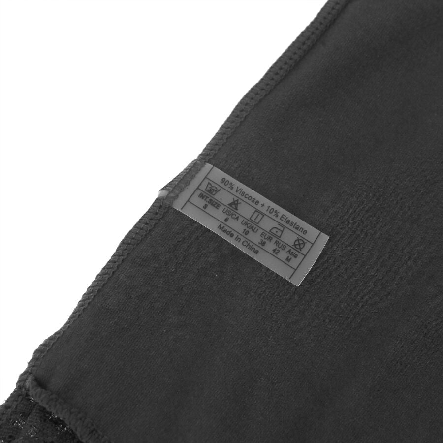 SUBBLIME - TEDDY DÉTAIL DENTELLE FLORALE NOIR L/XL